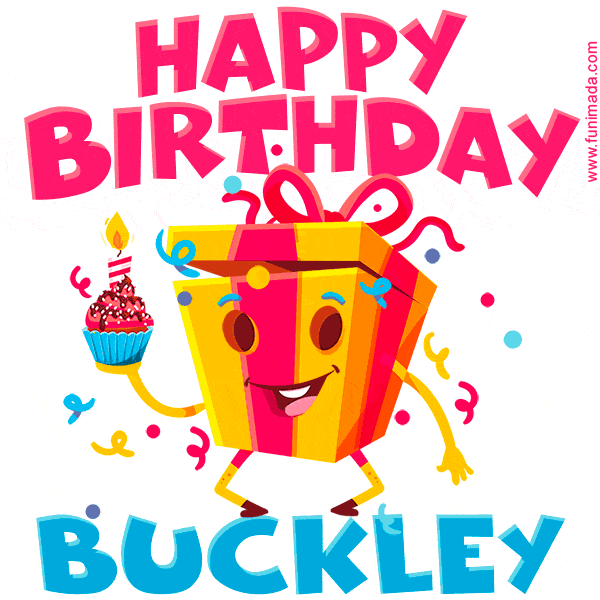 Funny Happy Birthday Buckley GIF
