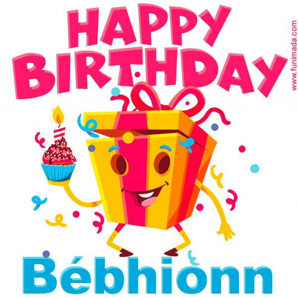 Funny Happy Birthday Bébhionn GIF