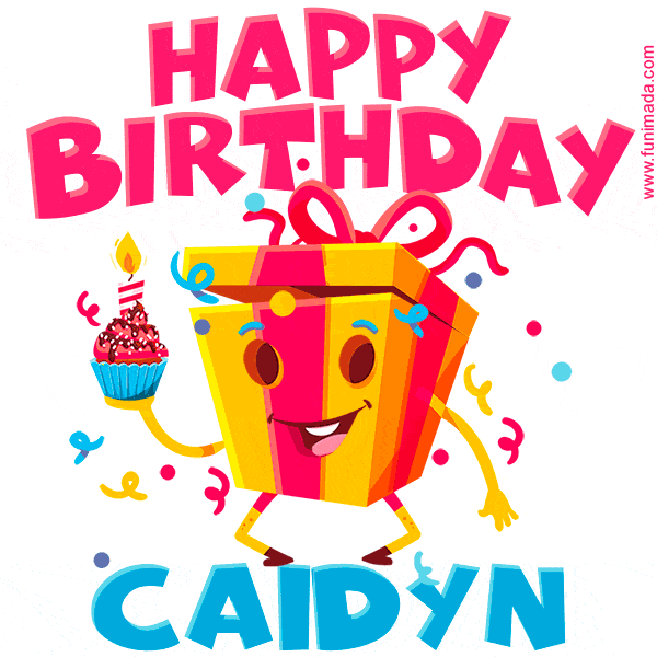 Funny Happy Birthday Caidyn GIF