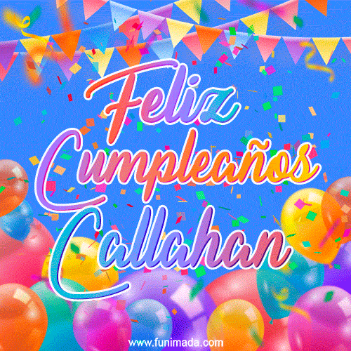 Feliz Cumpleaños Callahan (GIF)