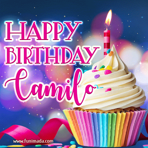 Happy Birthday Camilo - Lovely Animated GIF