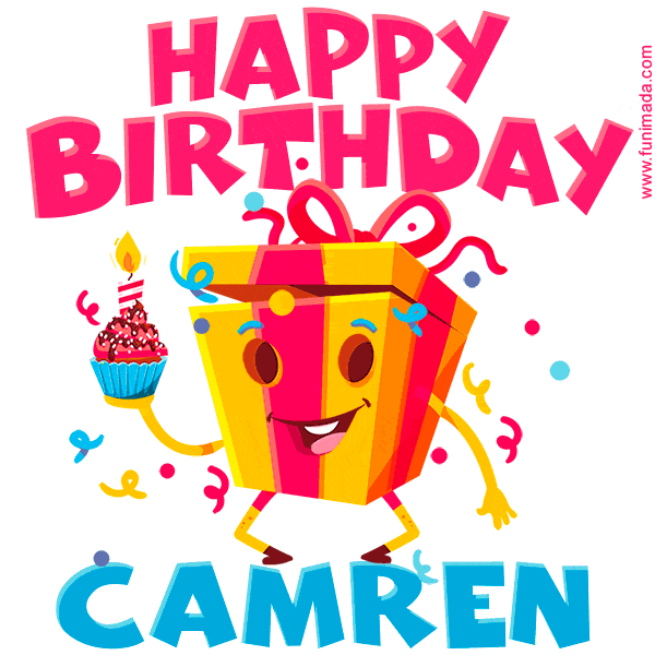 Funny Happy Birthday Camren GIF
