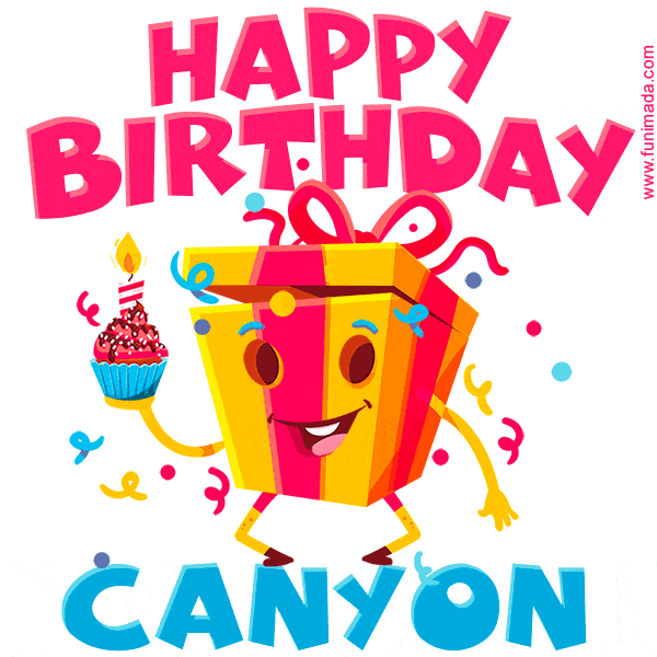 Funny Happy Birthday Canyon GIF