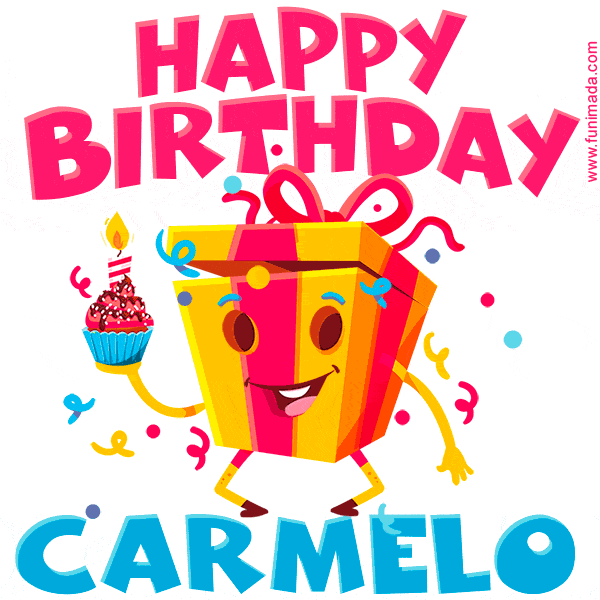 Funny Happy Birthday Carmelo GIF