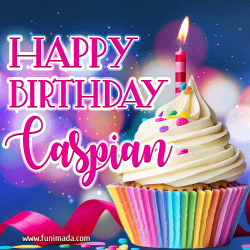 Happy Birthday Caspian - Lovely Animated GIF