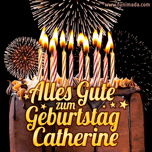 Alles Gute zum Geburtstag Catherine (GIF)