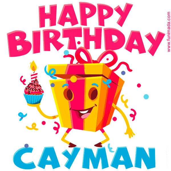Funny Happy Birthday Cayman GIF