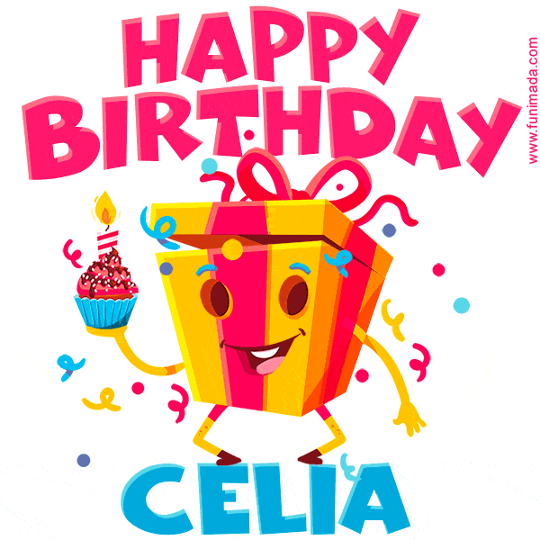 Funny Happy Birthday Celia GIF