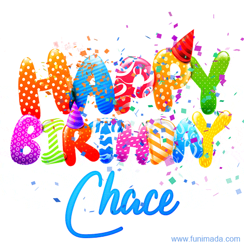 Happy Birthday Chace - Creative Personalized GIF With Name