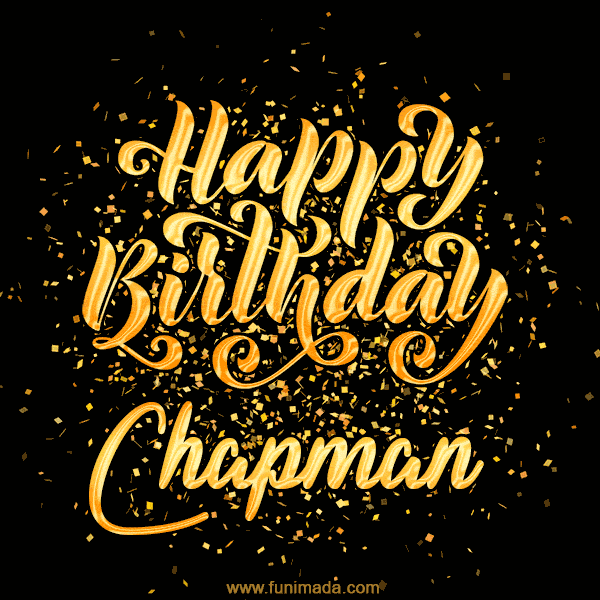 Happy Birthday Card for Chapman - Download GIF and Send for Free
