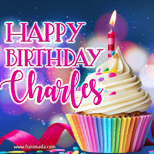 Happy Birthday Charles - Lovely Animated GIF