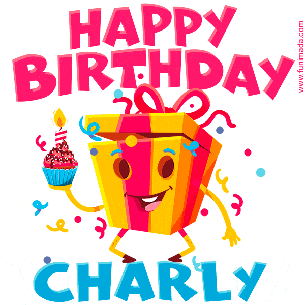 Funny Happy Birthday Charly GIF