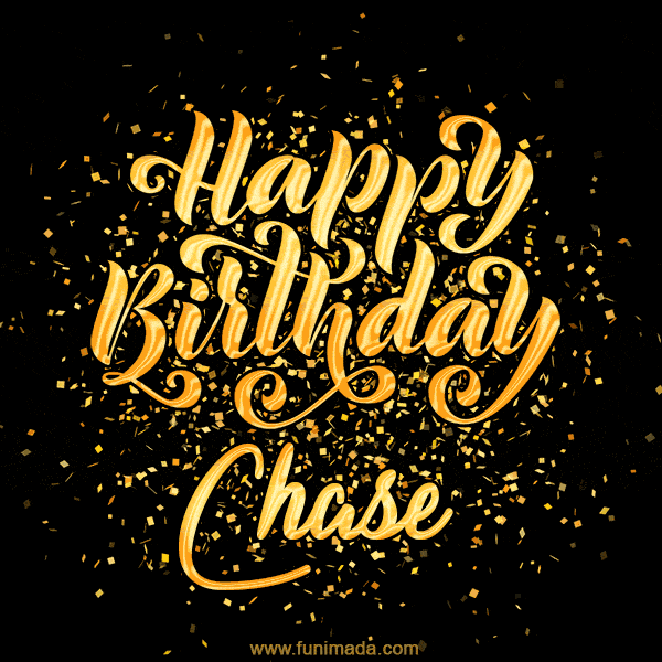 Happy Birthday Card for Chase - Download GIF and Send for Free