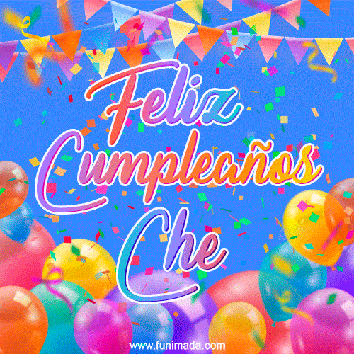 Feliz Cumpleaños Che (GIF)