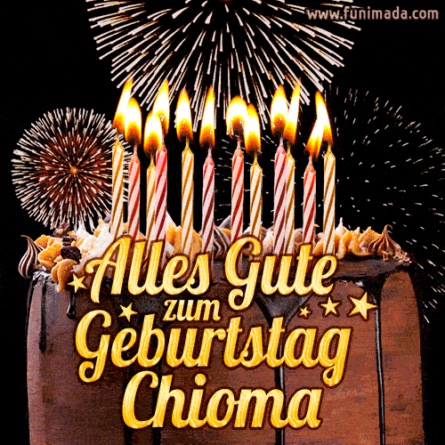 Alles Gute zum Geburtstag Chioma (GIF)