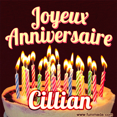 Joyeux anniversaire Cillian GIF