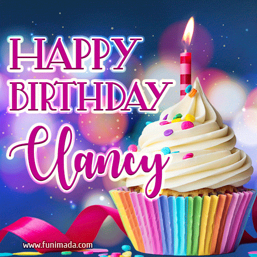Happy Birthday Clancy - Lovely Animated GIF
