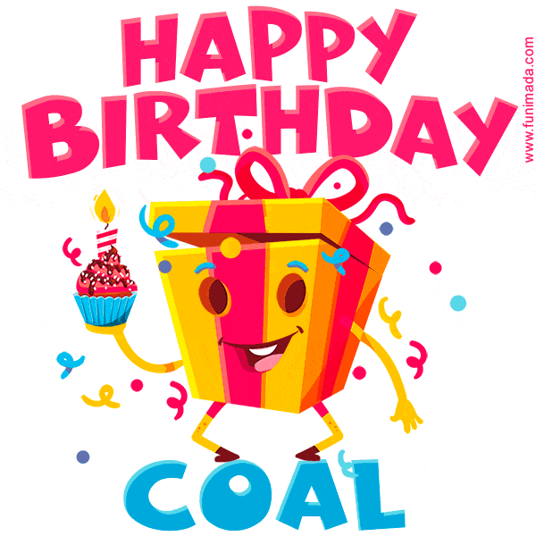Funny Happy Birthday Coal GIF