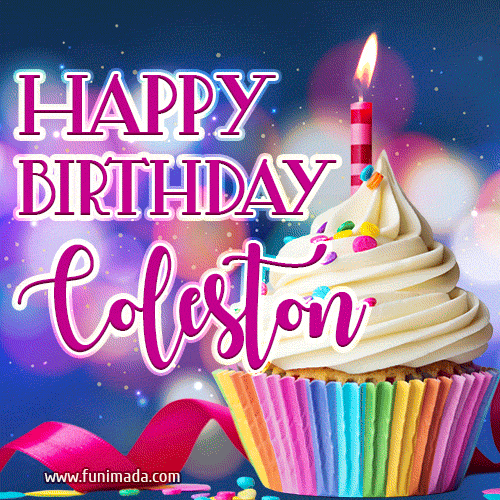 Happy Birthday Coleston - Lovely Animated GIF