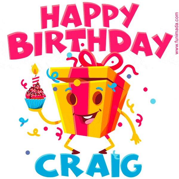 Funny Happy Birthday Craig GIF