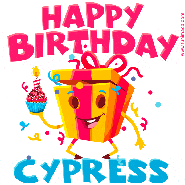 Funny Happy Birthday Cypress GIF