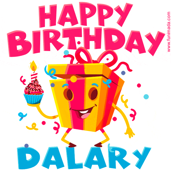 Funny Happy Birthday Dalary GIF