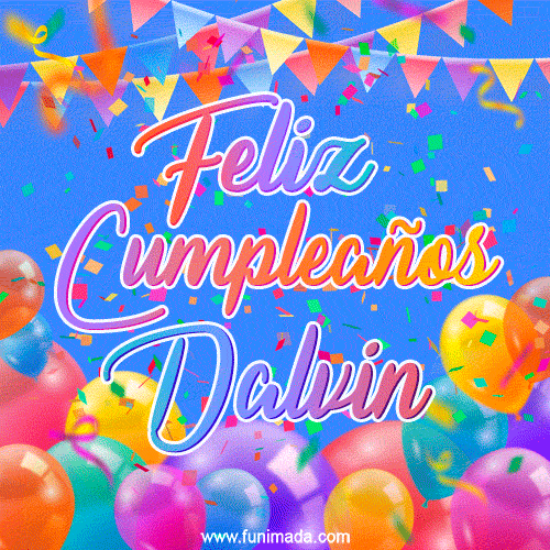 Feliz Cumpleaños Dalvin (GIF)