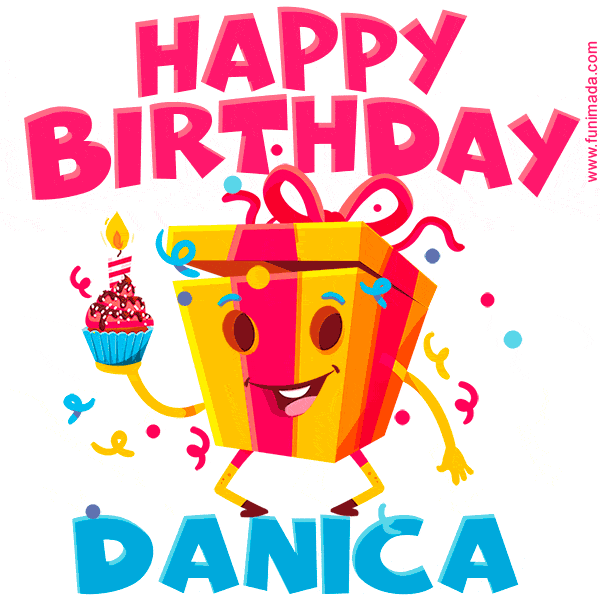 Funny Happy Birthday Danica GIF