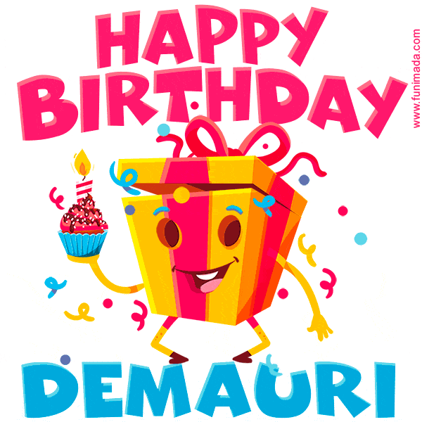 Funny Happy Birthday Demauri GIF
