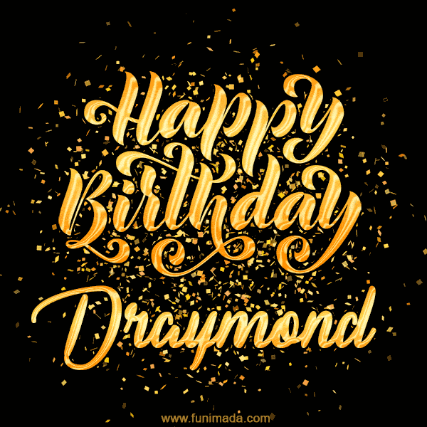 Happy Birthday Card for Draymond - Download GIF and Send for Free