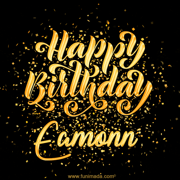 Happy Birthday Card for Eamonn - Download GIF and Send for Free