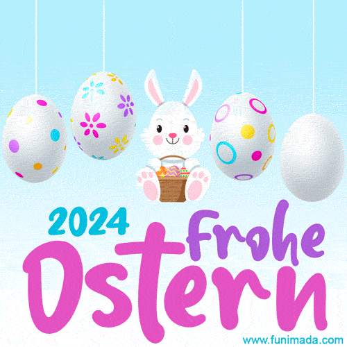 Frohe Ostern 2024 GIF