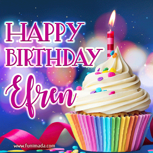 Happy Birthday Efren - Lovely Animated GIF
