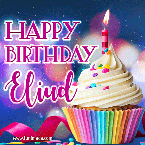 Happy Birthday Eliud - Lovely Animated GIF