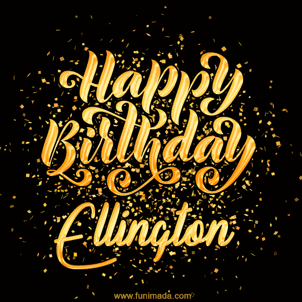 Happy Birthday Card for Ellington - Download GIF and Send for Free