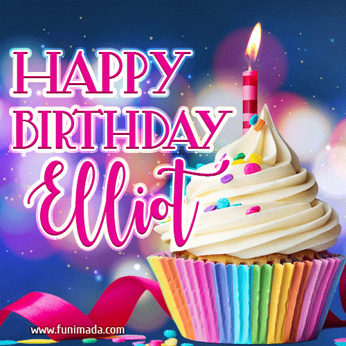 Happy Birthday Elliot - Lovely Animated GIF