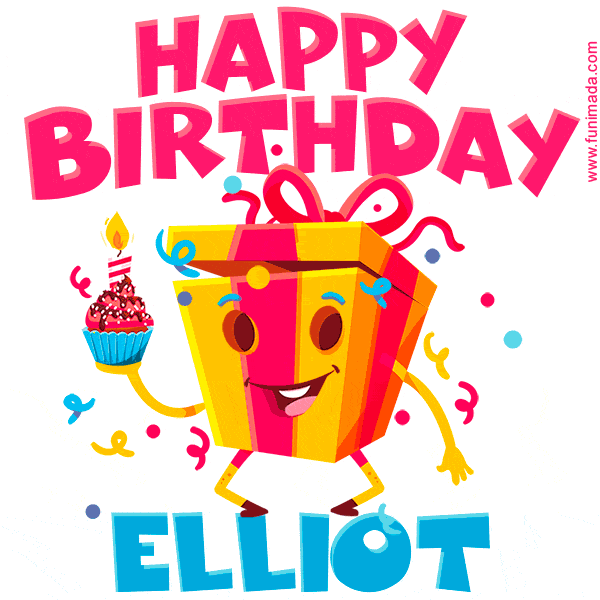 Funny Happy Birthday Elliot GIF