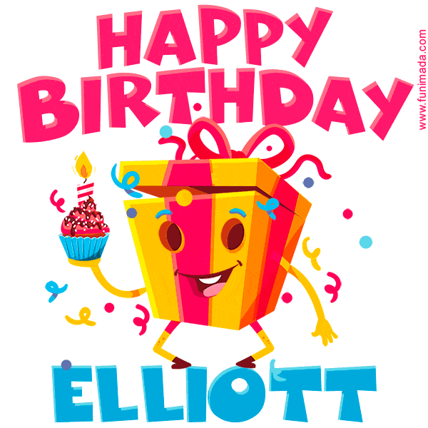 Funny Happy Birthday Elliott GIF