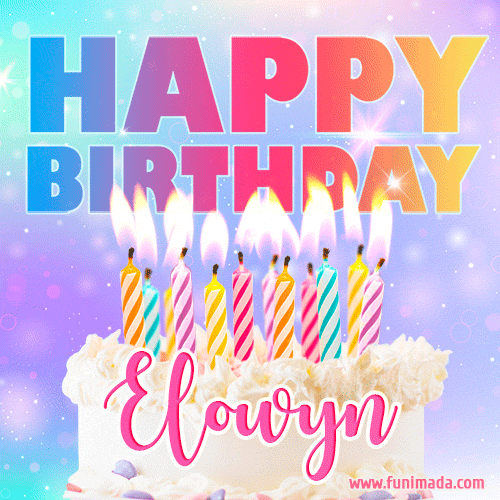 Funny Happy Birthday Elowyn GIF