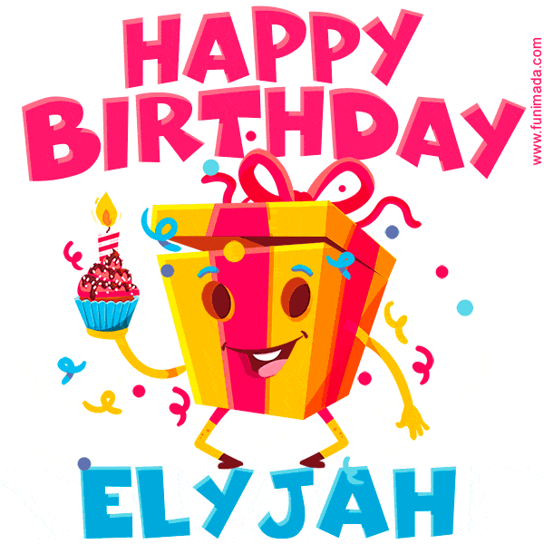 Funny Happy Birthday Elyjah GIF