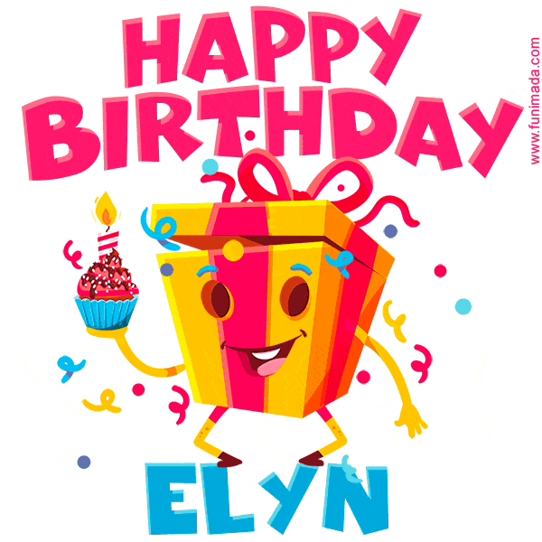Funny Happy Birthday Elyn GIF