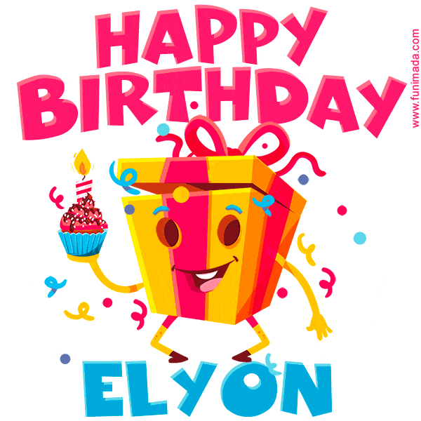 Funny Happy Birthday Elyon GIF