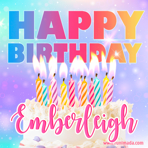 Funny Happy Birthday Emberleigh GIF