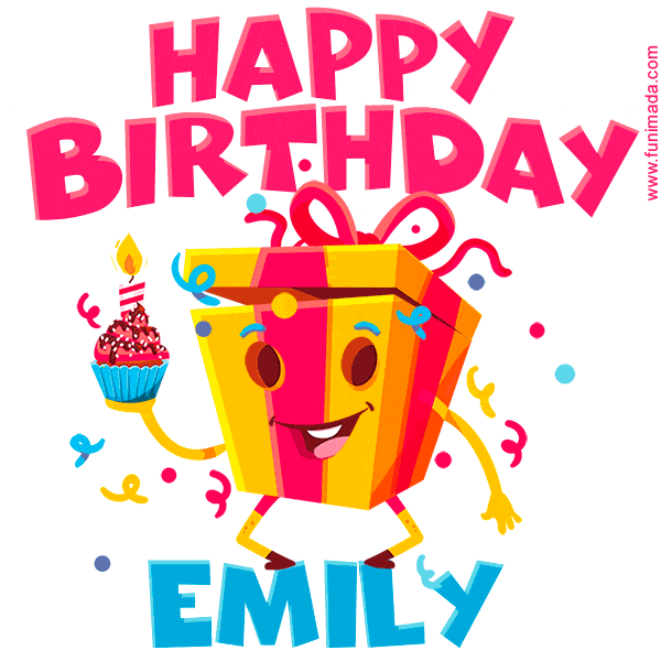 Funny Happy Birthday Emily GIF