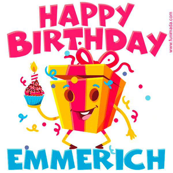 Funny Happy Birthday Emmerich GIF
