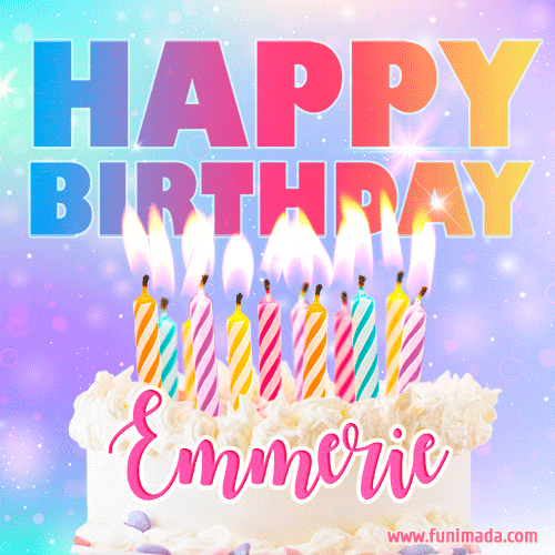 Funny Happy Birthday Emmerie GIF