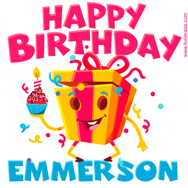 Funny Happy Birthday Emmerson GIF