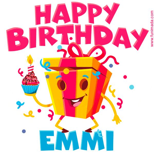 Funny Happy Birthday Emmi GIF
