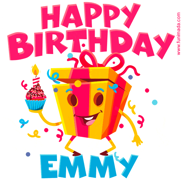 Funny Happy Birthday Emmy GIF