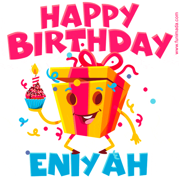 Funny Happy Birthday Eniyah GIF
